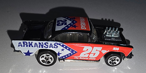 (1976) 1957 Chevy Bel Air "Arkansas 25" 