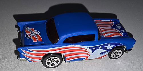 (1976) 1957 Chevy Bel Air Red, White & Blue