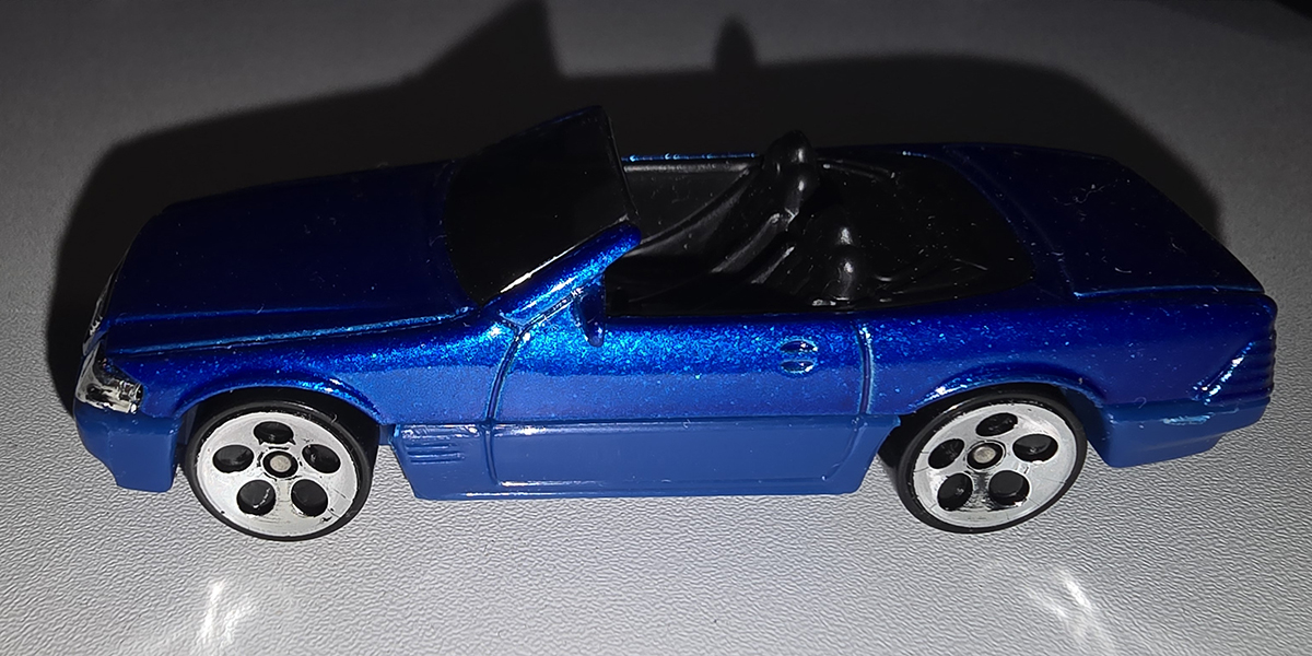 1989 Mercedes-Benz SL Blue Flake