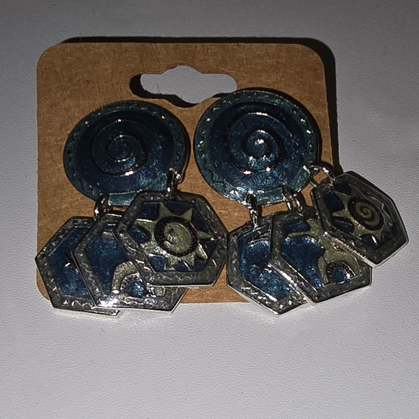 Blue Earrings #7