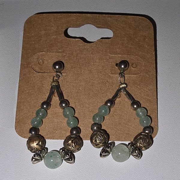 Green Earrings #3