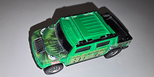 2001 Maisto Marvel Hummer Sport Utility<br />
Incredible Hulk