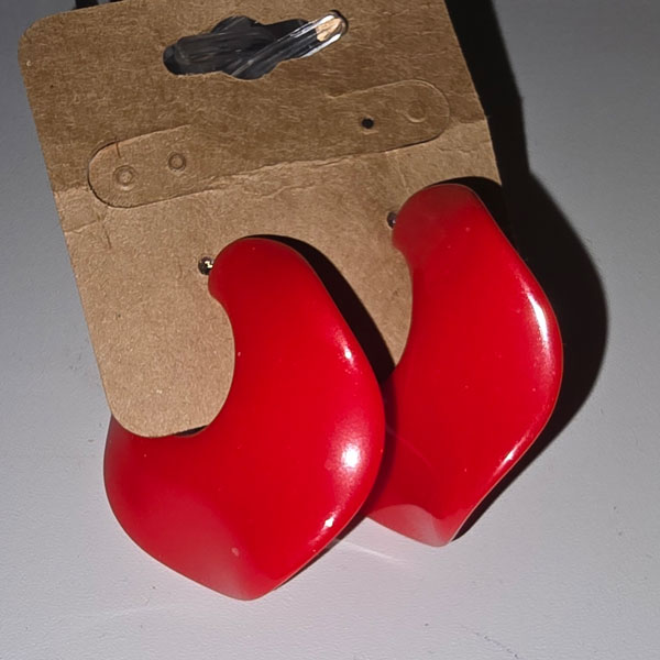 Red Earrings #2